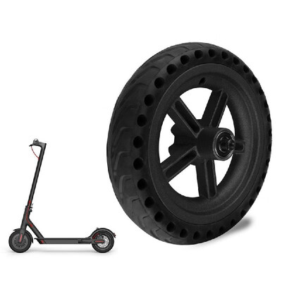 

Electric Scooter Tire Damping Solid Tyre Aluminum Rear Wheel Hub for Xiaomi M365 Scooter