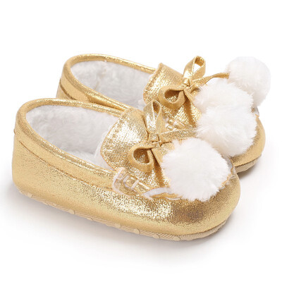 

Baby Newborn Infant Toddler Shoes Boys Girls Winter Autumn Loafer Sweet Shoes Keeping Warm Soft Sole First Walker Crib Babe