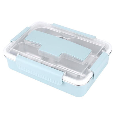 

Portable Stainless Steel Bento Box Office School Food Container Lunch Case