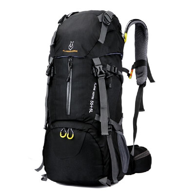 

60L Hiking Backpack Water-resistant Outdoor Sport Trekking Mountaineering Travel Backpack with Shoe Compartment for Men&Women