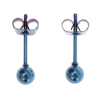 

Fashion Titanium Steel Stainless Small Steel Ball Ball Fine Needle Hypoallergenic Unisex Ear Jewelry