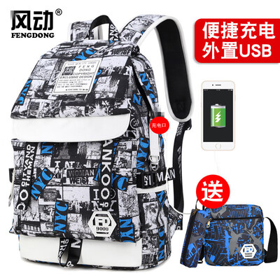 

Backpack Oxford cloth travel bag waterproof multifunctional leisure laptop bag