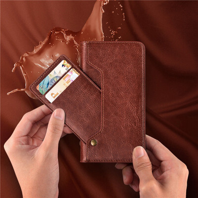 

For iphone  MAX Wallet Cases Luxury Leather Detachable New Multifunction Mini With Card Pocket Phone Case