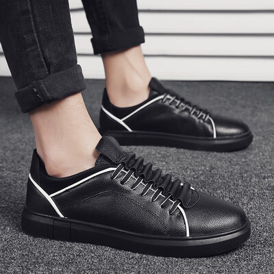 

2019 new summer mens casual shoes peas shoes Korean version of the trend of mens shoes mens tide shoes plus velvet warm cotton shoes