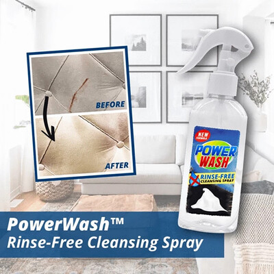 

〖Follure〗Multi-Purpose Rinse-Free Foam Cleaner PowerWash™ Rinse-Free Cleansing Spray