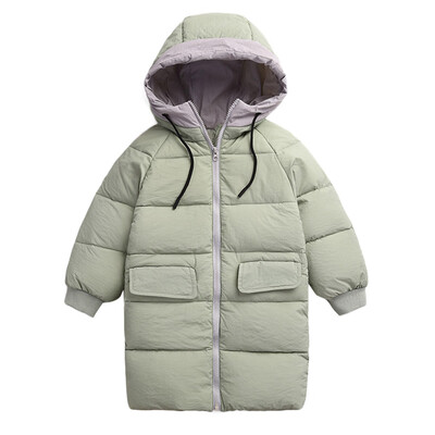 

Children Girl Boys Baby Winter Warm Coats Jacket Zipper Thick Hoodie Outerwear