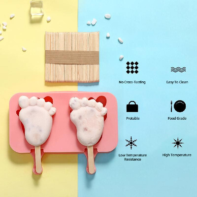 

Popsicle Molds DIY Ice Cream Mold Silicone Ice Pop Mold