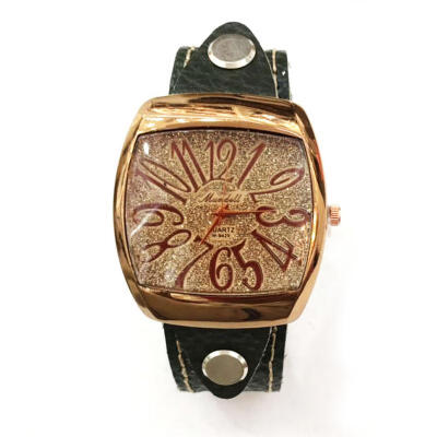 

Men PU Leather Quartz Watches Simple Style Wristwatch