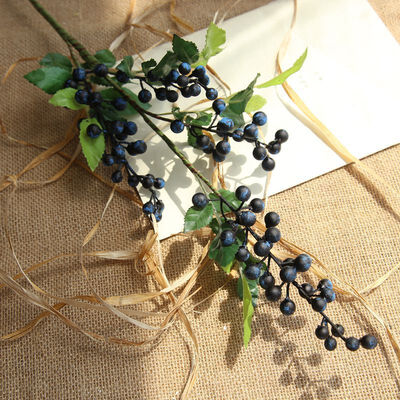 

Lifelike Foam Berry Branch Artificial Flower For Home Wedding Party Decor