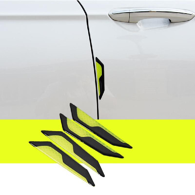 

Car door anti-collision strip body stickers reflective stickers front&rear wheel eyebrows warning stickers decorative scratch-