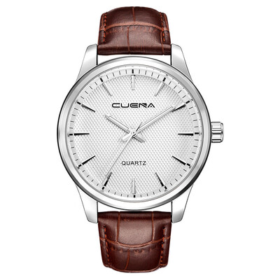 

Gobestart Fashion Mens Date Leather Sport Quartz Noctilucent Wrist Watch Stainless Steel