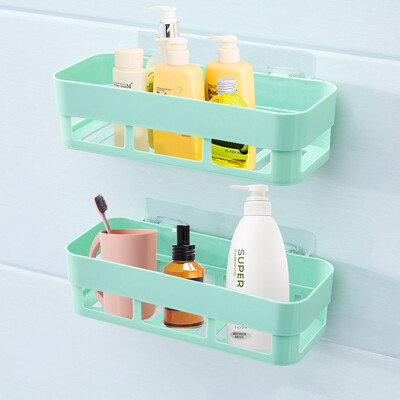 

Mengting bathroom bathroom rack soap soap box shelf storage rack no trace stickers free punch green 1399