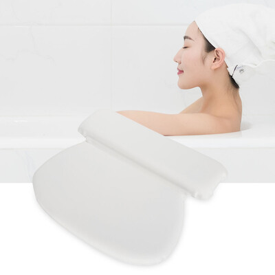 

PU Bathtub Circle Pillow for Neck Back Support Foam Inner Stuff Padding Bathtub Headrest Bathtub Pillow Bathtub Headrest