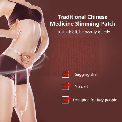 

Greensen 10pcs Traditional Chinese Medicine Slimming Fat Burning Patches Weight Loss Stickers