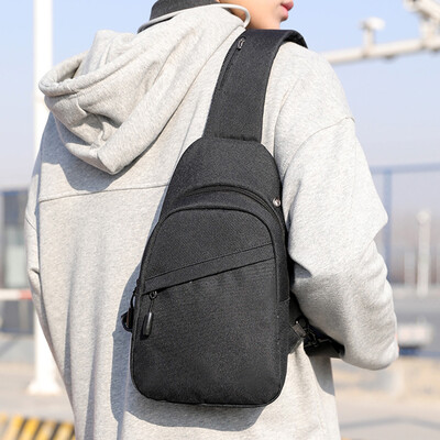 

Tailored Mens Simple Leisure Fashion Business Security Chest Bags Single Shoulder Bags