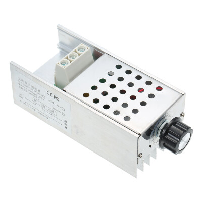 

Voltage Regulator SCR Thyristor Digital Controller Electronic Speed Regulator Dimmer Thermostat AC 220V 6000W with Shell