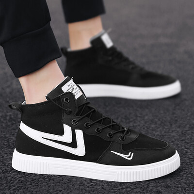 

New Mens Shoes Breathable Black Fashion Shoes in Summer