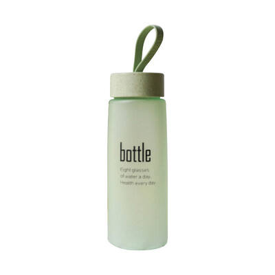 

New Hot Frosted Surface Sports Water Bottles Portable Plastic Leakproof Automatic Buckle Water Cup for Out Door Sport&Students