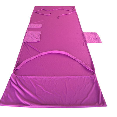 

Beach Towel Lounger Sun Holiday Lounge Pockets Leisure Chair Cover