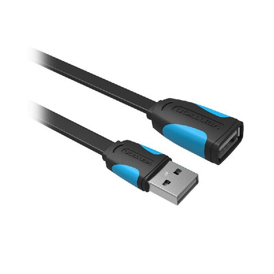 

VENTION USB20 Extension Cable Male to Female High Speed for USB Flash Disk Keyboard Mouse 3MBlack