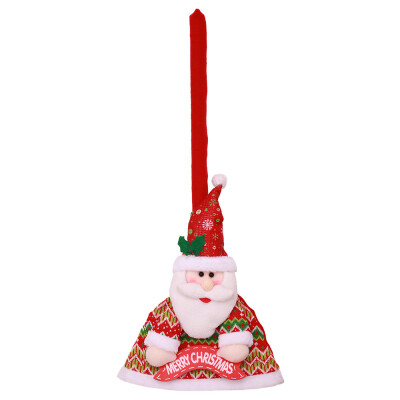 

〖Follure〗Cute New Year Decoration Supplies Xmas Festival Broom Set Santa Broom Cover