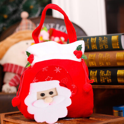 

Siaonvr Christmas Candy Tote Bags Childrens Kindergarten Mall Christmas Apple Gift Bag