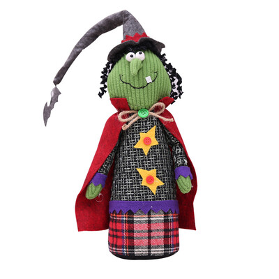 

Toponeto Happy Halloween Doll Ghost Decoration Bar Pumpkin Atmosphere Decor Prop Toy