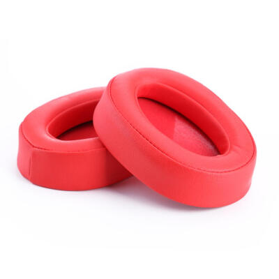 

1 Pair Red Replacement Earpad Cushion Earmuff for Sony MDR 100ABN Headphone
