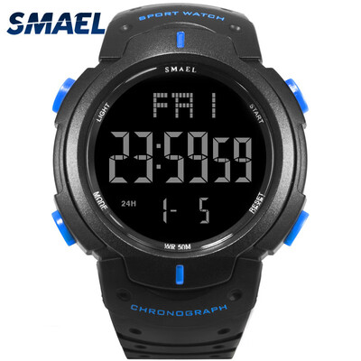 

Gobestart Casual Mens Simple Digital Dial Calmly Strap Waterproof Sports Outdoor Watch