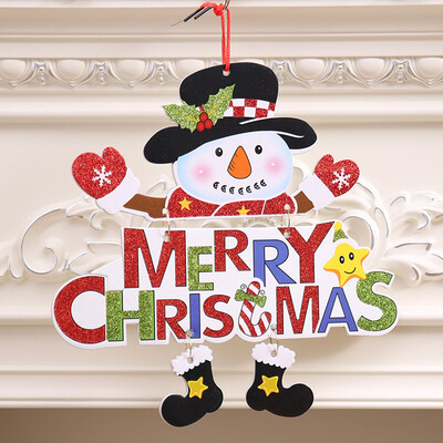 

Tailored Santa Claus Door Hanging Christmas Letter Home Decor Ornaments Gift