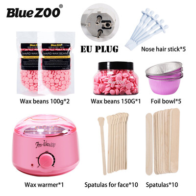 

〖Follure〗Wax Warmer Heater Pot Hair Remove Machine Kit Wax Beans Removal Stick Bowls Set