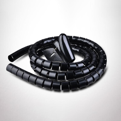

2m Wire Wrap Organizer Winder Clip Cable Plug Wire Holder Mouse Cord Protector Management Ethernet Wire