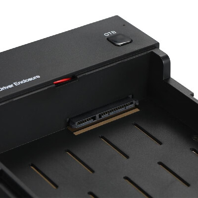 

USB 30 25" 35" SATA Hard Drive Disk External Enclosure SSD HDD Disk Portable Case Box Support UASP&8TB Drives with OTB One