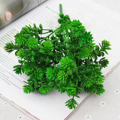 

28 Heads Artificial Fake Leaf Plant Leaves Flowers Party Home Decor
