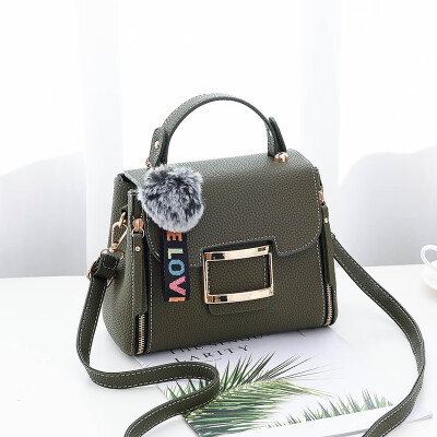 

2018 spring new tide single shoulder diagonal small bag Korean fashion womens bag slung small square bag