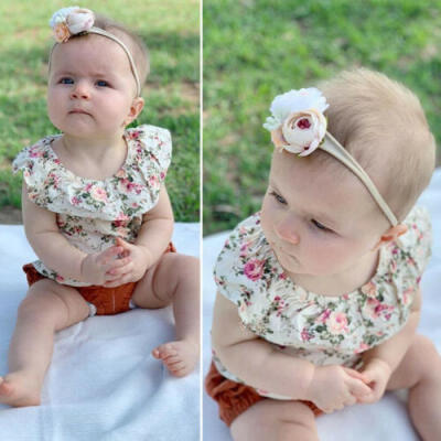 

Newborn Toddler Baby Girls Tops Dress Shorts Pants Summer Outfits Clothes 0-24M