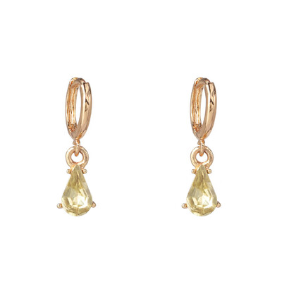 

cute endless crystal hoop earrings for women girls cartilage Geometric earring hoop earrings cz jewelry party gift