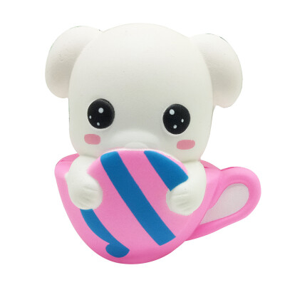 

Gotoamei Squeeze Cup Dog Slow Rising Decompression Toys Easter Gift Phone Strap