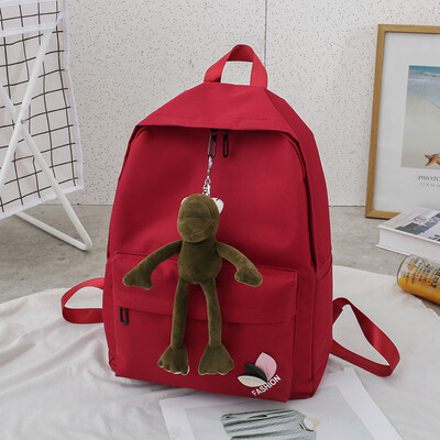 

Ins backpack female Korean high school backpack college students ancient sense of junior high school Joker fashion backpack