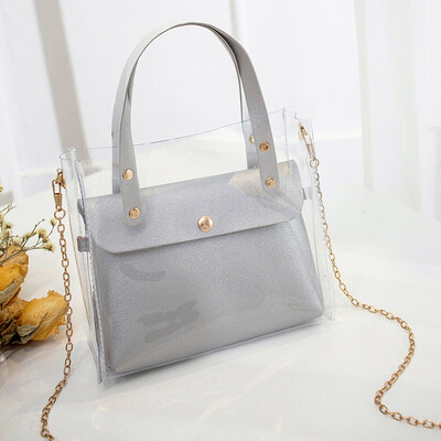 

Tailored Fashion Lady Shoulders Jelly Package Handbag Purse Mobile Phone Messenger Bag