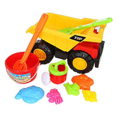

10pc Kids Beach Toys Set Molds Tools Sandbox Toys On Summer Beach Holiday