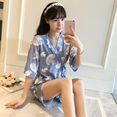 

Women Sleepwear set Ladies Loose Casual Fashion Sleepwear set V-neck Pajama