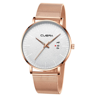 

Gobestart Luxury Watches Quartz Watch Stainless Steel Dial Casual Bracele Watch