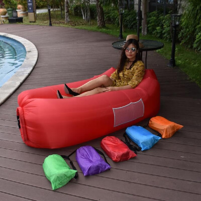 

Super Light-weight Outdoor Fast Infaltable Air Sofa Portable Couch Foldable Inflatable Bed Beach Sleeping Lounger Laybag