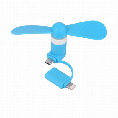 

Mini 2 in 1 Portable Micro USB Hand Fan for iPhone 56SamsungHTCAndroid OTG Smartphones USB Gadget