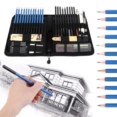 

Castle Art Supplies 40 Piece Sketching Pencils&Drawing Set