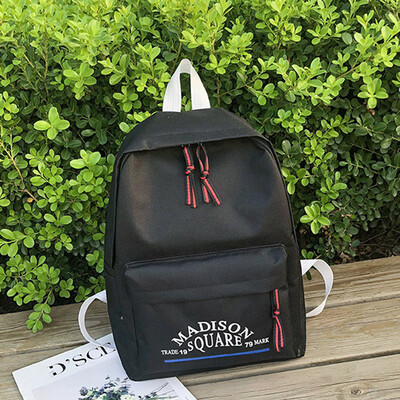 

Tailored Woman Trendy Solid Color Leisure Backpack Ladies Harajuku Campus Style Backpack