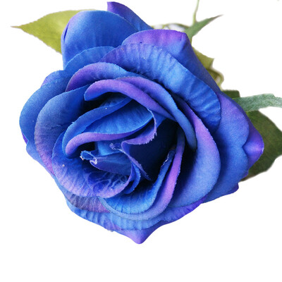 

Gobestart 1PCS Artificial Rose Fake Silk Flower Leaf Bridal Home Wedding Party Decor