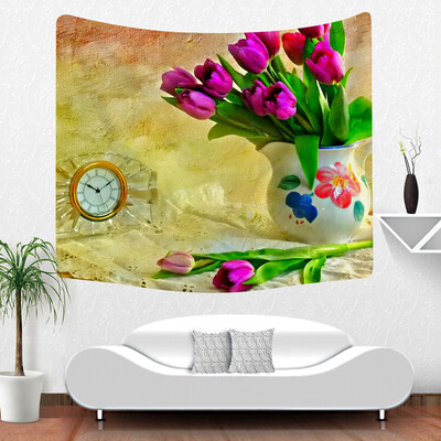 

Gobestart Colorful Print Tapestry Art Room Wall Hanging Tapestry Art Nature Home Decor