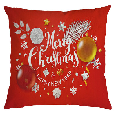

Tailored Christmas Pillow Cover Pillowcases Decorative Sofa Cushion Cover 45x45cm